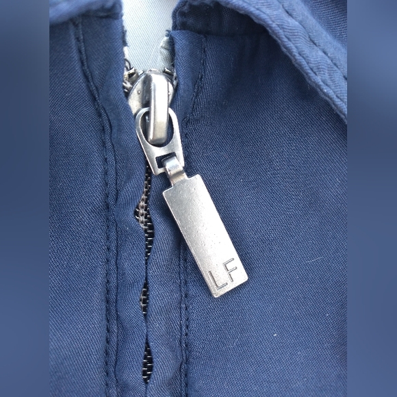 Men's Blue London Fog Jacket, Size Large, Lightweight, Interior Zip Pock… - Picture 12 of 13